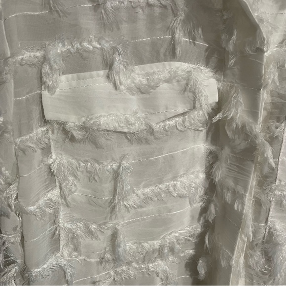 REJINA PYO | Sophie Textured Button-Down Top Size: Small - Picture 4 of 6